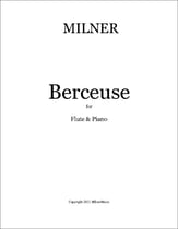 Berceuse for Flute and Piano P.O.D. cover